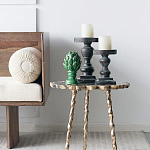 Статуэтка в виде артишока из зелёной керамики с глянцевыми лепестками Artichoke Decor  варинант исполнения - 5 | Loft Concept в Уфе