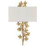 Бра с прямоугольным абажуром и каркасом в виде лепестков клевера Hanging Clover варинант исполнения - 3 | Loft Concept в Уфе