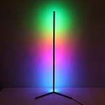 Торшер черного цвета на угловом основании Arteriors варинант исполнения - 2 | Loft Concept в Уфе