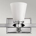 Бра для ванных комнат с белыми стеклянными конусными плафонами Hinkley варинант исполнения - 2 | Loft Concept в Уфе