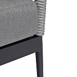 Кресло уличное темно-серое Street Bliss варинант исполнения - 5 | Loft Concept в Уфе