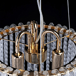 Люстра с подвесными рифлеными стеклянными трубками Nembus варинант исполнения - 18 | Loft Concept в Уфе