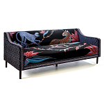 Диван ZAMBEZI Sofa Лиловый цвет варинант исполнения - 2 | Loft Concept в Уфе