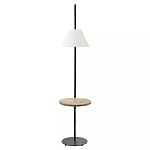 Торшер с полкой для хранения Floor Lamp with Storage Shelf варинант исполнения - 1 | Loft Concept в Уфе
