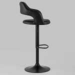 Барный стул черного цвета Strohach варинант исполнения - 2 | Loft Concept в Уфе