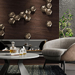 Гипсовая 3D панель с принтографией PM-41 варинант исполнения - 1 | Loft Concept в Уфе