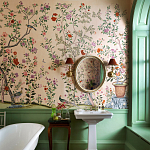 Обои ручная роспись Houghton Edo Blush варинант исполнения - 1 | Loft Concept в Уфе