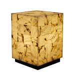 Торшер прямоугольный из натурального камня Calcite Geometry варинант исполнения - 6 | Loft Concept в Уфе