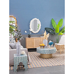 Зеркало овальное с багетом в виде кораллов Coral Dеcor варинант исполнения - 4 | Loft Concept в Уфе