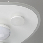 Потолочный светильник овальной формы белого цвета с 7-ю лампами Lunar Pebbles варинант исполнения - 9 | Loft Concept в Уфе