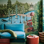 Обои ручная роспись Little London Jubilee Colourway варинант исполнения - 3 | Loft Concept в Уфе