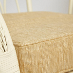 Комплект уличной мебели из ротанга Clara белый варинант исполнения - 8 | Loft Concept в Уфе