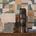 Настольная лампа с квадратным основанием и прямоугольным абажуром Neat Lines варинант исполнения - 5 | Loft Concept в Уфе