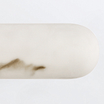 Бра для ванных комнат вертикальное с вытянутым плафоном из алебастра Hinkley варинант исполнения - 5 | Loft Concept в Уфе