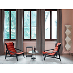 Дизайнерское кресло с подлокотниками из массива дерева Gio Ponti D.156.3 Armchair варинант исполнения - 3 | Loft Concept в Уфе