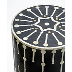 Дизайнерские приставной столик с инкрустацией Mandika Bone Inlay Stool варинант исполнения - 1 | Loft Concept в Уфе