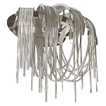 Бра с металиическими цепочками и дугообразными элементами Atlantis Chain варинант исполнения - 5 | Loft Concept в Уфе