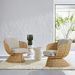 Приставной столик белого цвета Bead варинант исполнения - 4 | Loft Concept в Уфе