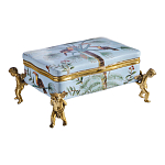 Шкатулка на четырех ангелах Blue Garden варинант исполнения - 1 | Loft Concept в Уфе