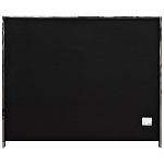 Кровать двуспальная серая с высоким мягким изголовьем Heart of the Bedroom варинант исполнения - 4 | Loft Concept в Уфе