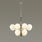 Люстра со вставками из керамики SkyEast 12 ламп варинант исполнения - 4 | Loft Concept в Уфе