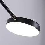 Бра с длинным чёрным металлическим каркасом Bendik Lighting варинант исполнения - 4 | Loft Concept в Уфе