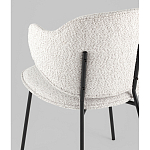 Стул Bellamy букле светло-серый варинант исполнения - 3 | Loft Concept в Уфе