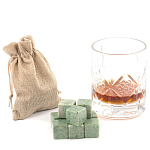 Камни для охлаждения виски из натурального камня жадеит Natural Stone Cube варинант исполнения - 5 | Loft Concept в Уфе