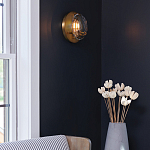 Бра округлой формы с многогранным стеклянным плафоном Hinkley варинант исполнения - 11 | Loft Concept в Уфе