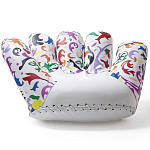 Дизайнерское кресло в форме руки Poltronova Joe Bloom Armchair варинант исполнения - 1 | Loft Concept в Уфе