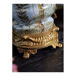 Ваза из фарфора с бронзовыми элементами Tropical Garden варинант исполнения - 9 | Loft Concept в Уфе