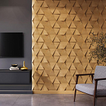 Гипсовая 3D панель с принтографией PM-49 варинант исполнения - 1 | Loft Concept в Уфе