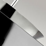 Подвесной светильник с широким многоярусным металлическим плафоном цвета никель в современном стиле Feiss варинант исполнения - 3 | Loft Concept в Уфе