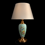 Настольная лампа голубая с изображением птиц Slip Away варинант исполнения - 2 | Loft Concept в Уфе