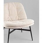 Кресло лаунж Tail молочный варинант исполнения - 2 | Loft Concept в Уфе