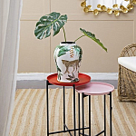 Ваза из фарфора с ручной росписью Leopard Collection  варинант исполнения - 6 | Loft Concept в Уфе