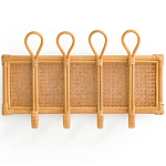 Настенная вешалка из ротанга Wila Wall Hanger M варинант исполнения - 2 | Loft Concept в Уфе