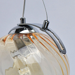 Подвесной светильник со стеклянном плафоном в форме бокала Kaleido варинант исполнения - 9 | Loft Concept в Уфе