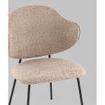 Стул Bellamy букле кофейный варинант исполнения - 2 | Loft Concept в Уфе