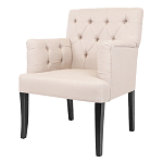 Кресло Addison Chic Armchair beige flax варинант исполнения - 3 | Loft Concept в Уфе