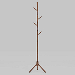 Напольная вешалка из массива бука Branches Hangers Dark варинант исполнения - 2 | Loft Concept в Уфе
