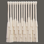 Декор на стену Белые Кисти Wall decor White Tassels варинант исполнения - 3 | Loft Concept в Уфе