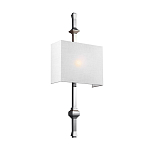 Бра с прямоугольным тканевым абажуром белого цвета Feiss варинант исполнения - 1 | Loft Concept в Уфе