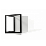 Полка навесная белая открытая Strict Lines  варинант исполнения - 4 | Loft Concept в Уфе