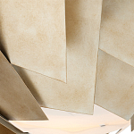 Люстра из прямоугольных панелей Iron Panels варинант исполнения - 1 | Loft Concept в Уфе