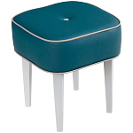 Квадратный мягкий пуф на белых ножках Winton Pouf Square варинант исполнения - 13 | Loft Concept в Уфе