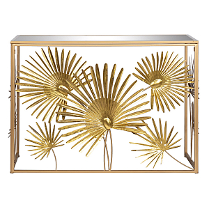 Консоль Golden Palm Leaves
