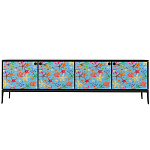 Stiletto Sideboard Blue nautical print варинант исполнения - 2 | Loft Concept в Уфе