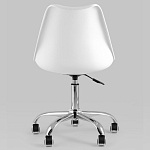 Офисный стул на металлическом основании EGGERY White варинант исполнения - 5 | Loft Concept в Уфе