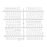 Доска для заметок Upcoming Events варинант исполнения - 3 | Loft Concept в Уфе